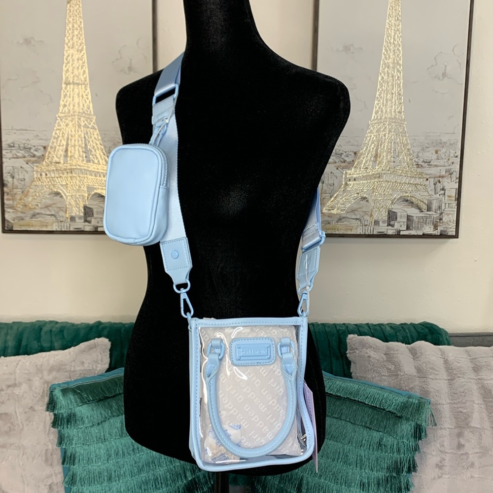 Madden Girl Clear Crossbody